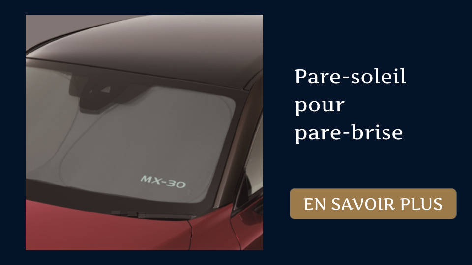 Pare-soleil pour pare-brise Mazda